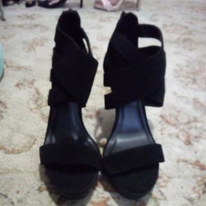 Black High Heels Size 8